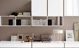 White Shelf Organization